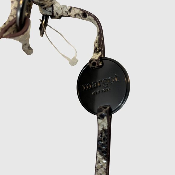 Margot Snakeskin Pattern Shoulder Bag With Adjustable Strap - Picture 10 of 10